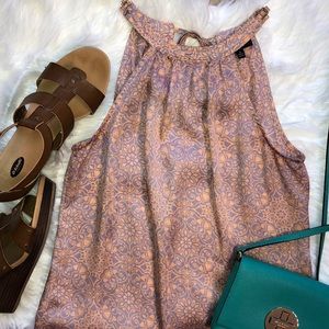 The Limited sleeveless high neck top